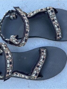 Teva Sport Sandals with Butterfly Patterned Straps